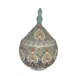شکلات خوری مینا کاری سبز دلربا