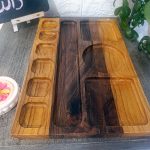 سینی مزه ( سینی سرو ) چوب گردو - تصویر 5